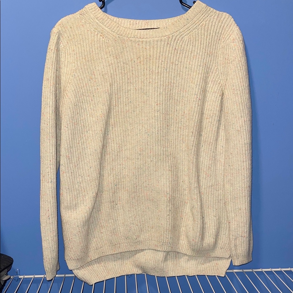 525 America Speckled Knit Sweater